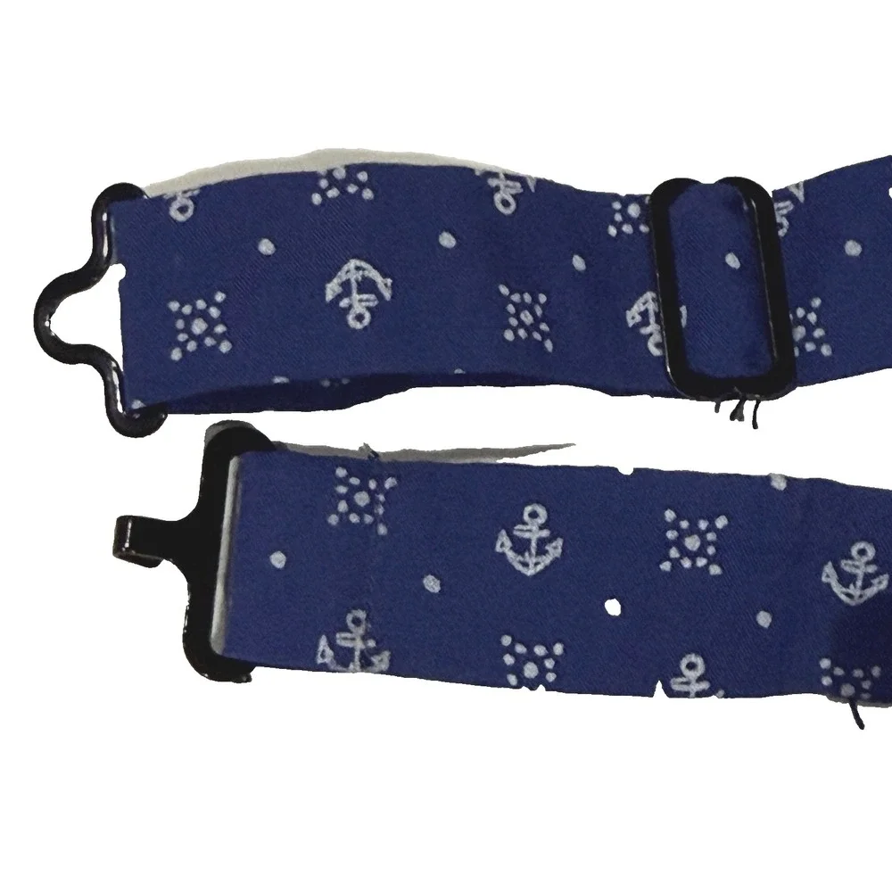 Bowtie Necktie Tie by Ted Baker Toddler Boy Kid Nautical Anchor Navy Blue Preppy